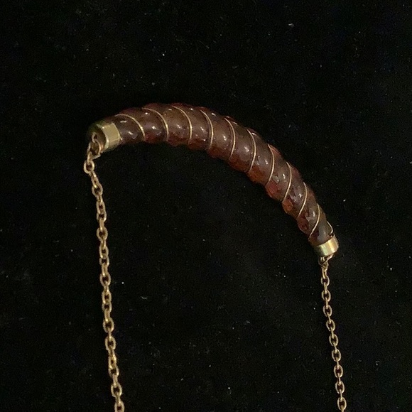 vintage  tortoise matching necklace and bracelet - Picture 8 of 8